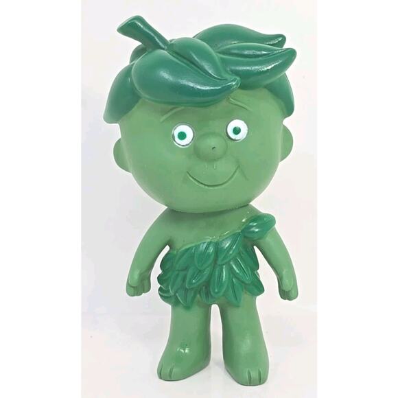 Vintage Jolly Green Giant Little Sprout Boy Rubber Vinyl Doll Toy 6" U11 - Picture 2 of 7